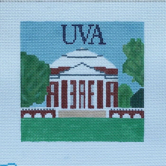 Colleges - UVA Rotunda - Square Canvas