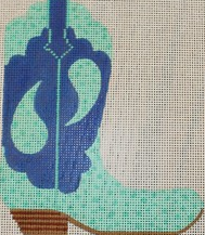 Cowgirl Boot – Ostrich Paisley (pointing right)