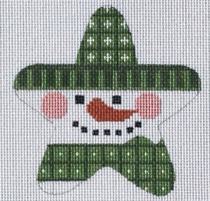 Green Snowman Star (13m)