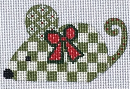 Green Checkered Mouse