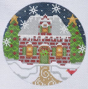 Red Brick House Ornament