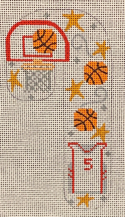 Basketball Candy Cane