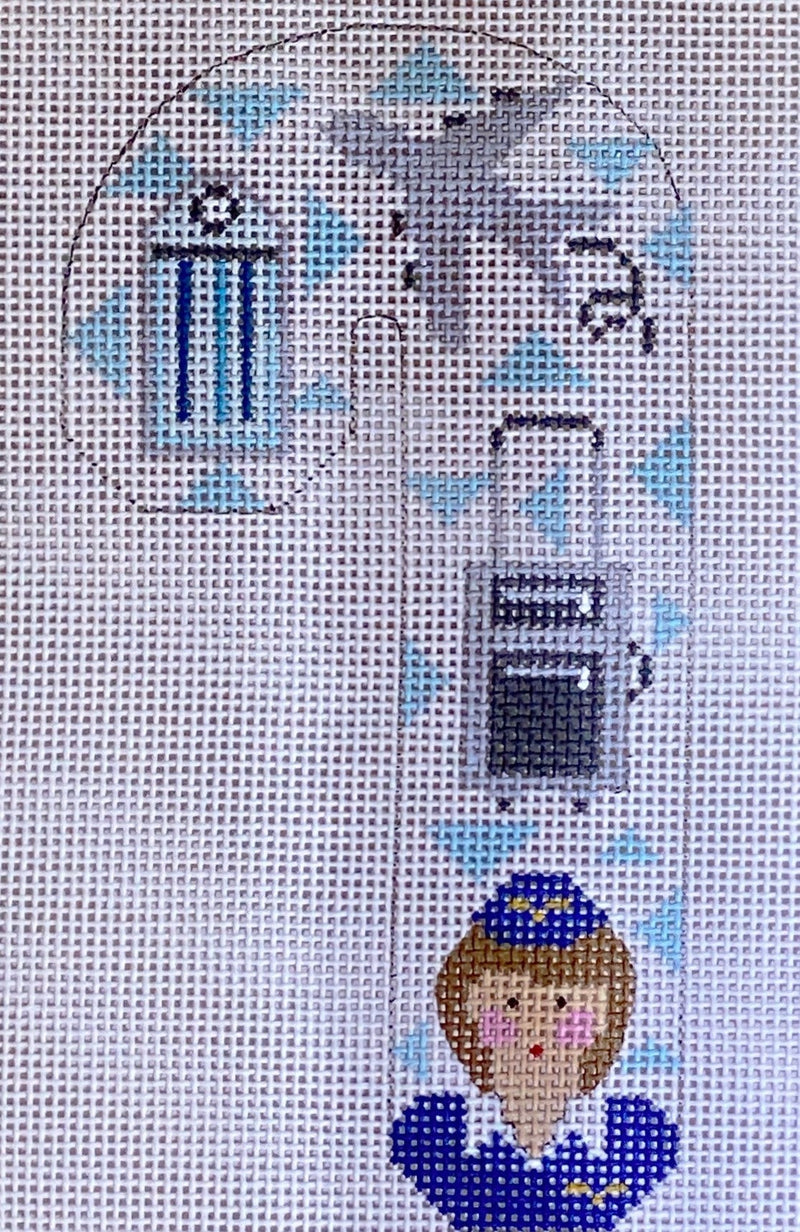 Flight Attendant Candy Cane