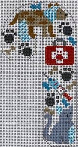 Veterinarian Candy Cane