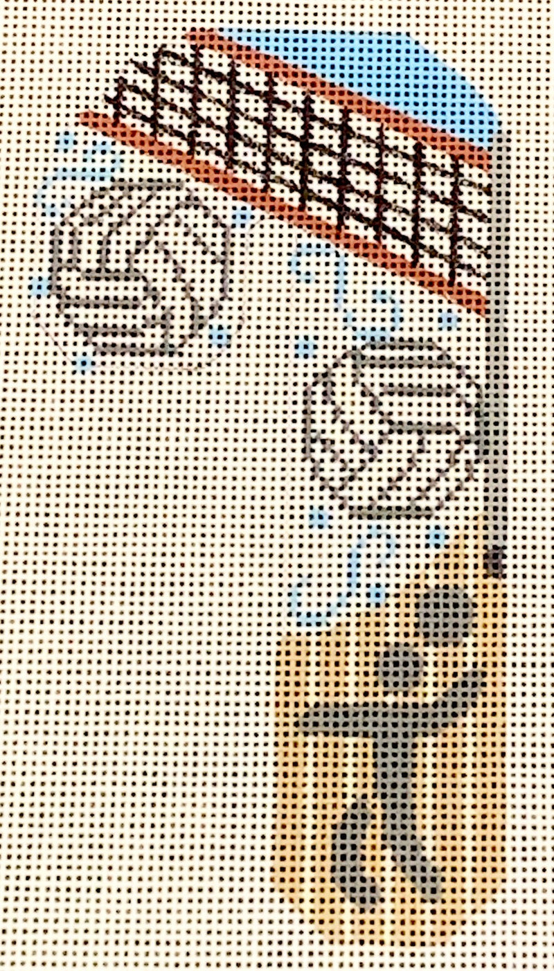 Volleyball Candy Cane