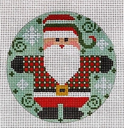 Santa Round - Small Checkered Coat