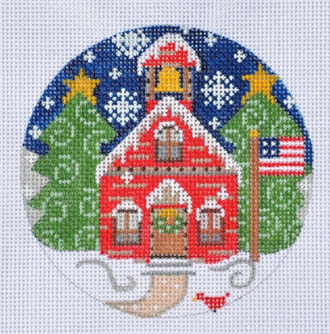 School House Ornament