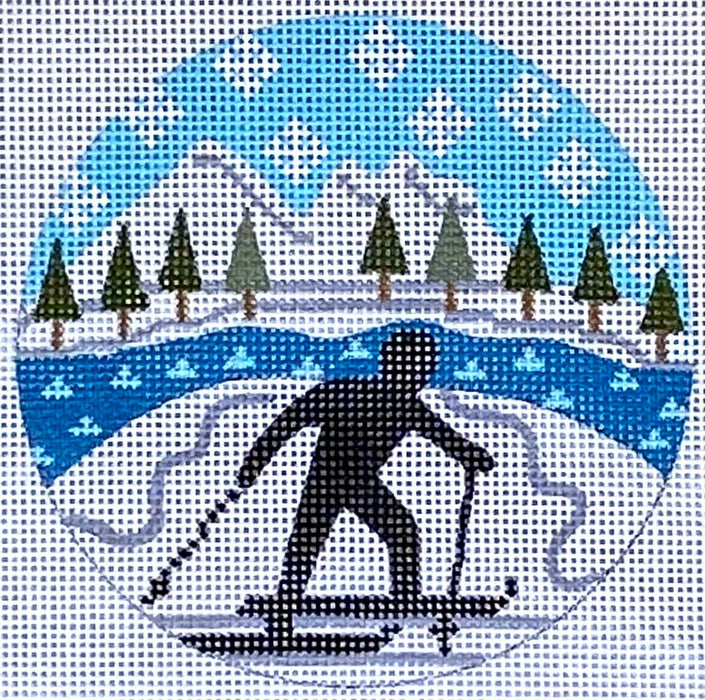 Skiing Round