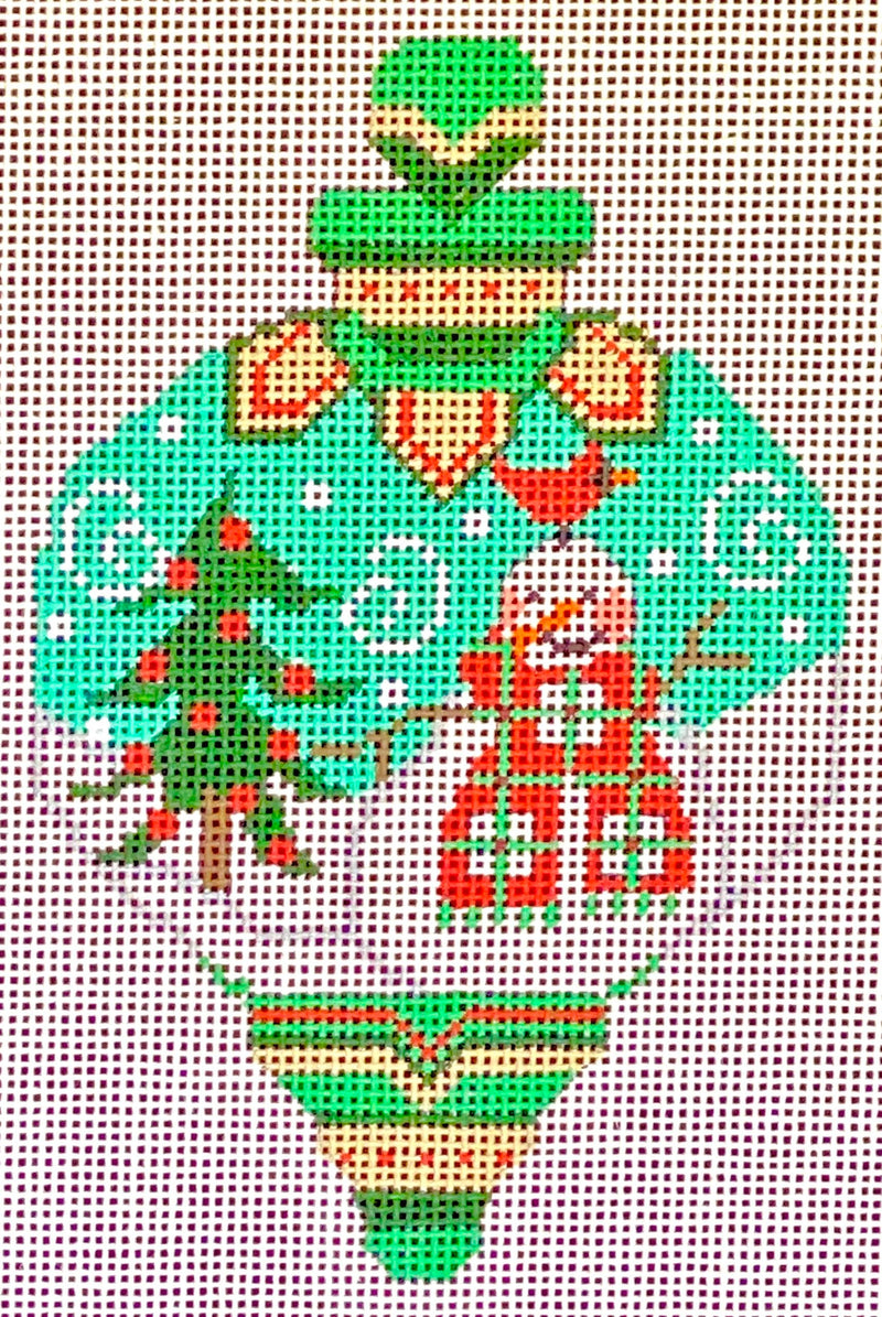 Snowman Ornament 3