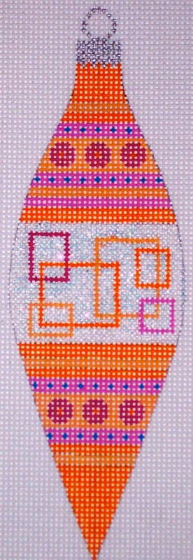 Atomic Christmas - Orange Teardrop