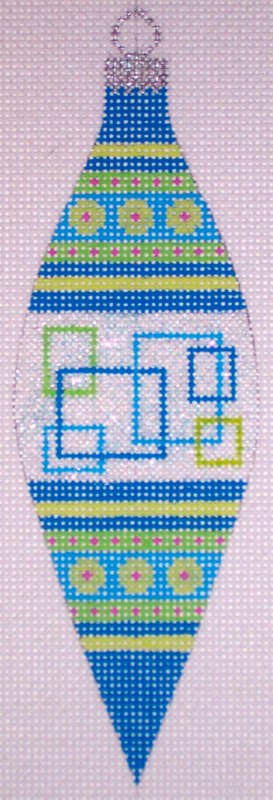 Atomic Christmas - Blue Teardrop