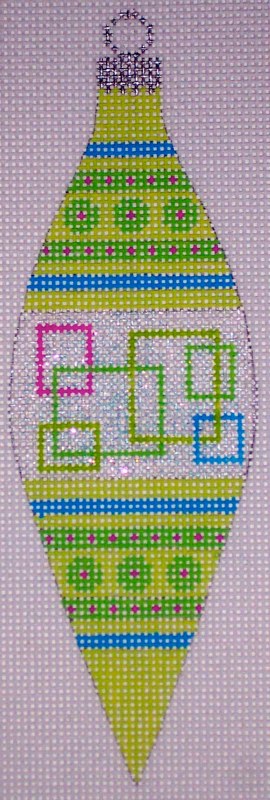 Atomic Christmas - Green Teardrop