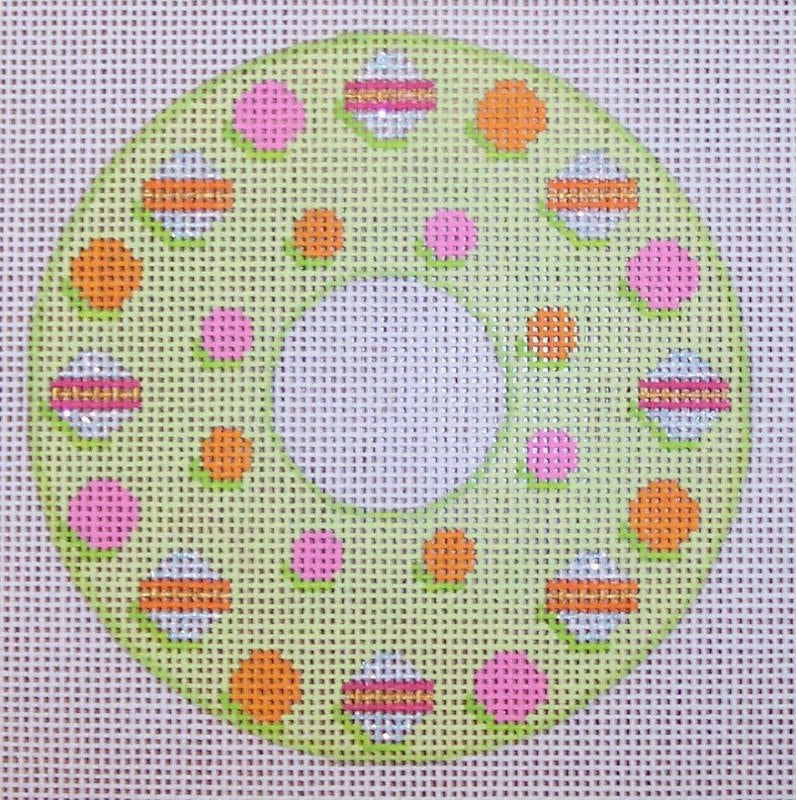Tickled Pink - Dotted Wreath