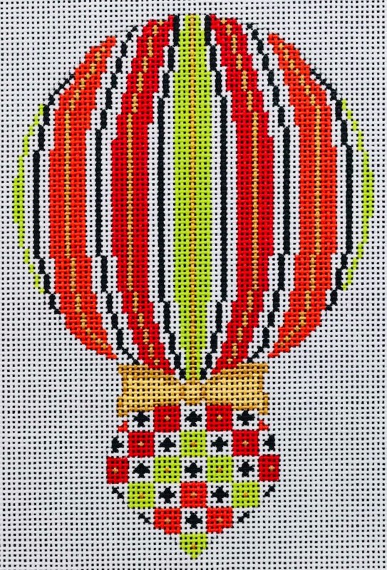 Merry All Over - Stripe Orn.