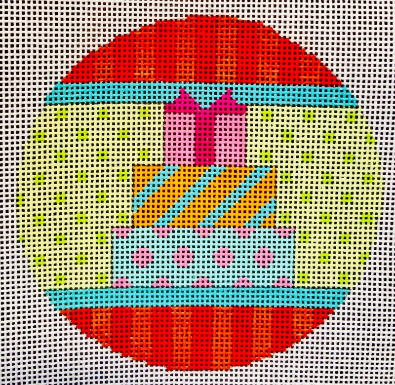 Snowflake Santa - Packages Ornament