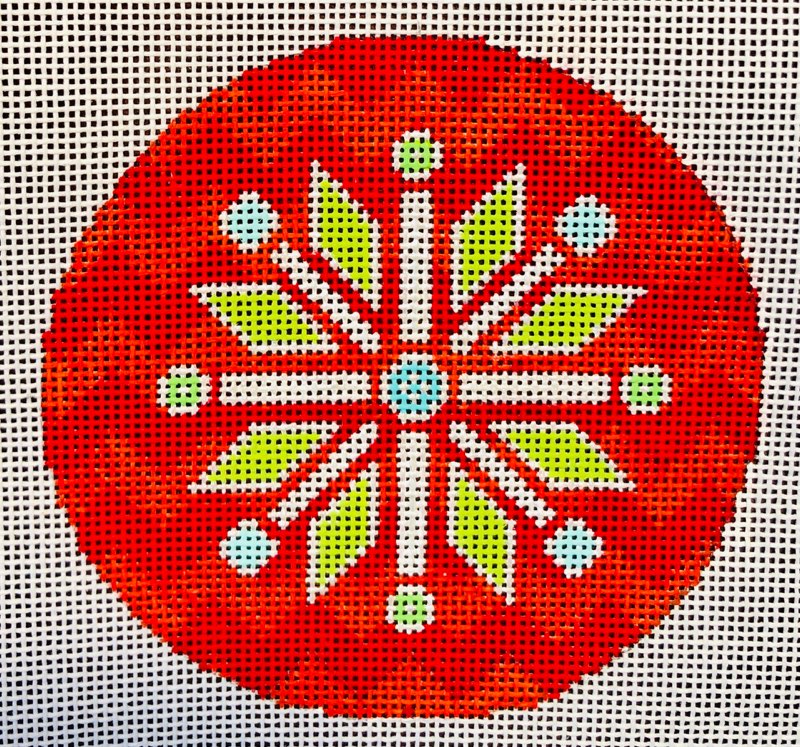 Snowflake Santa - Snowflake Ornament