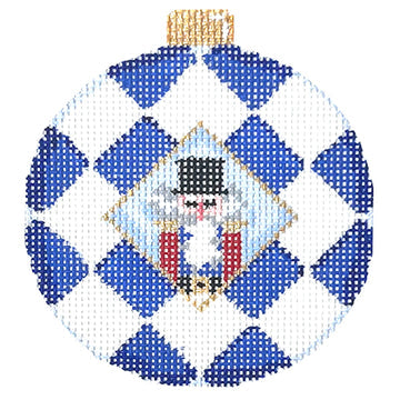 Nutcracker/Harlequin Ball Ornament