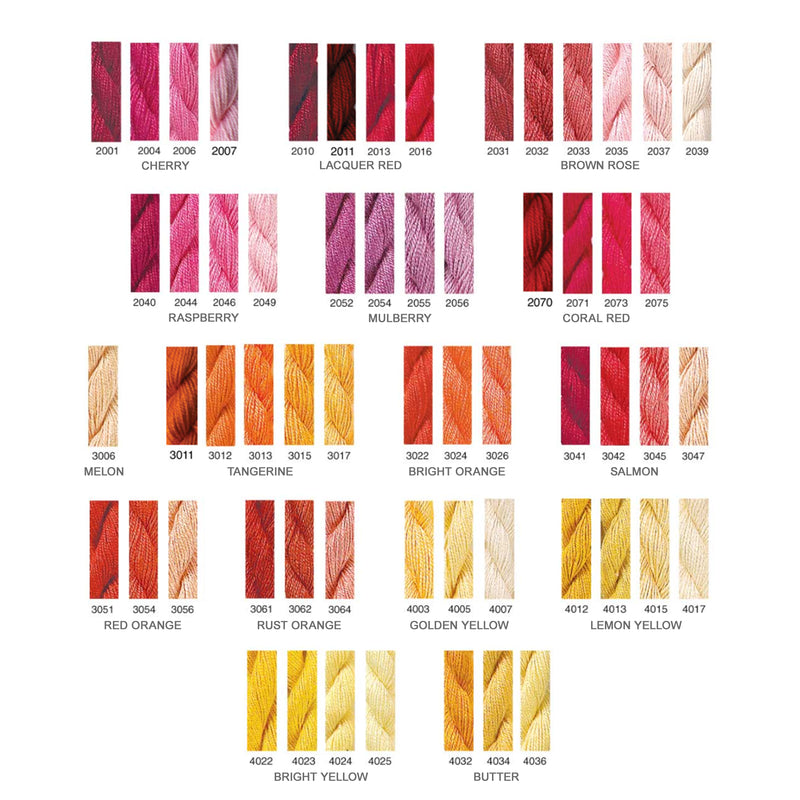 Impressions ∙ Reds, Oranges & Yellows