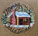 Merry Christmas (Log Cabin)