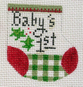 Danji Designs Danji Designs Designs by Dee:D-22 (Baby - Wee Stocking) 13m Canvas