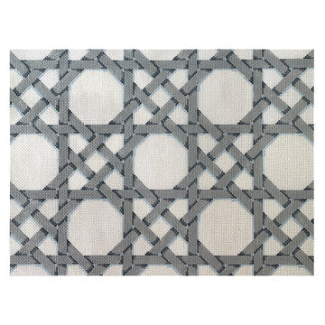 Grey/White Caning