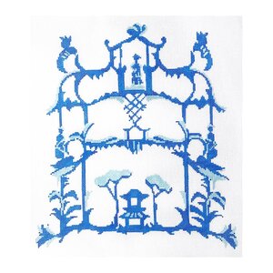 Garden Folly in Blue