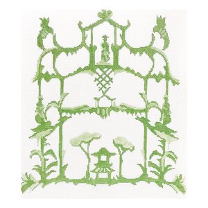 Garden Folly in Green