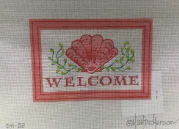 “Welcome” Scallop – corals & limes