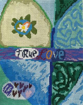 Birds of a Feather True Love Canvas