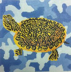 Birds of a Feather Pond Turtle Canvas