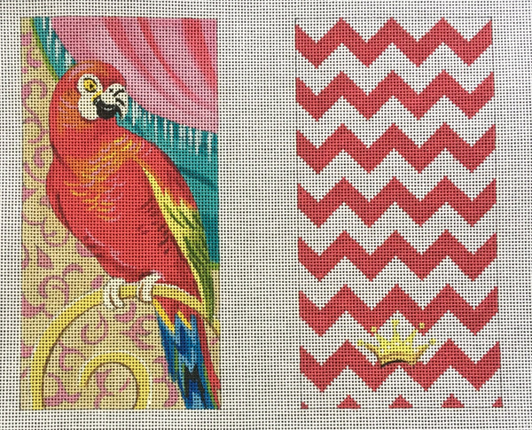 Eyeglass Case - Red Parrot