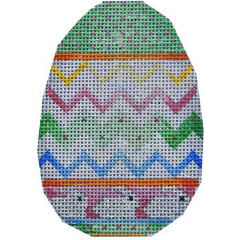 Chevron/Bunnies Egg
