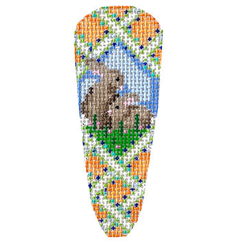 Bunnies Lattice Baby Carrot