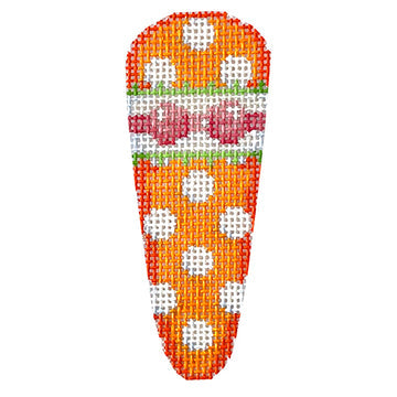 Coin Dots/Pink Bow Baby Carrot