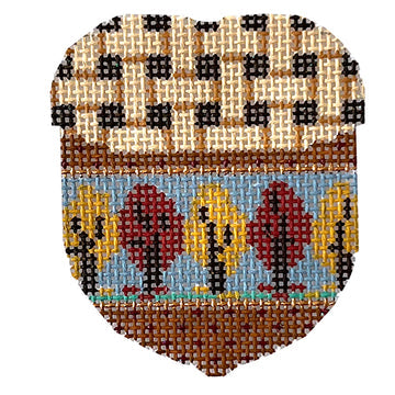 Woven Cap/Shaker Tree Mini AcOrnament