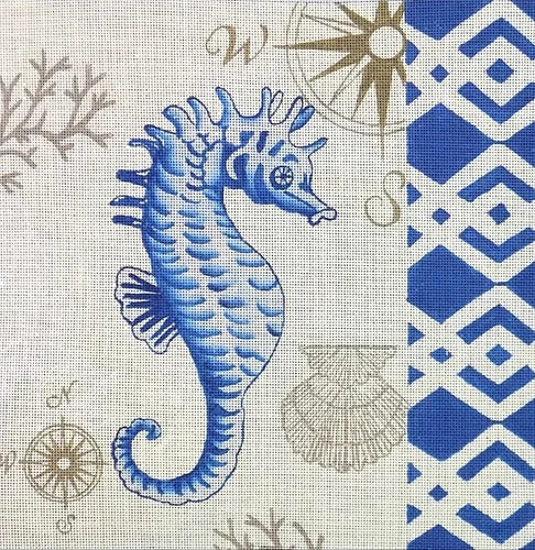 Tahitian Seahorse on 13ct