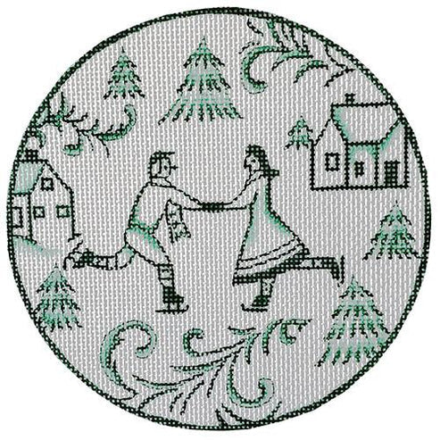 Toile Skaters Green