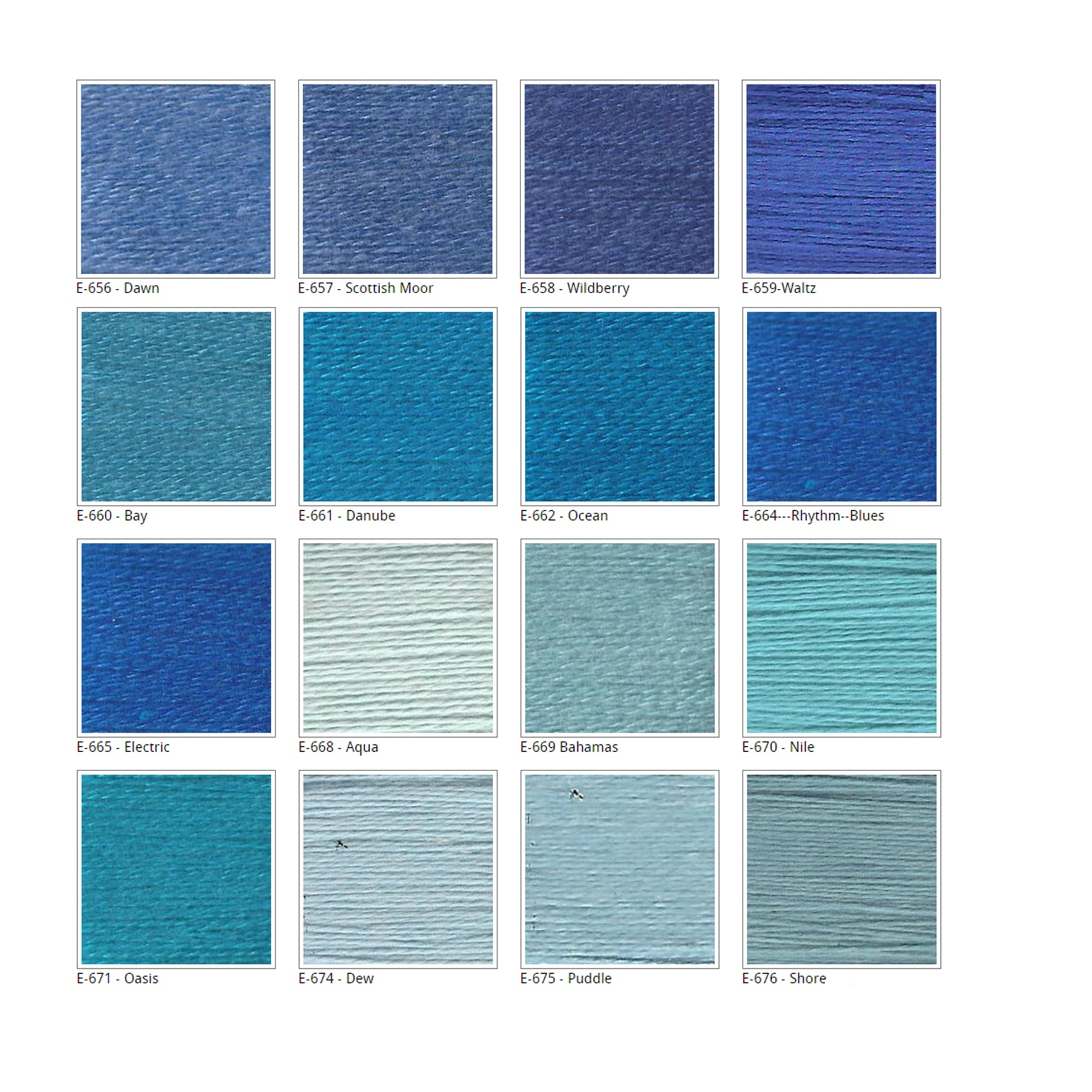 Essentials - Blues — Stitching Fox