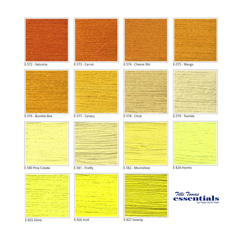 Essentials - Oranges & Yellows