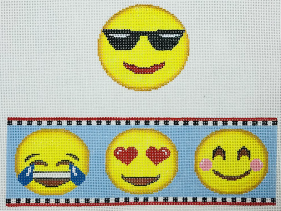 Funda Scully Emoji Stitch Guide Canvas
