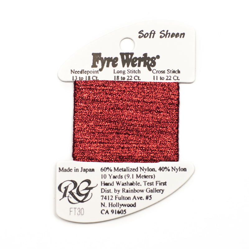 Fyre Werks ∙ Soft Sheen