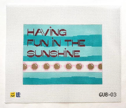 Lauren Bloch Designs Fun in the Sunshine, 13m Canvas