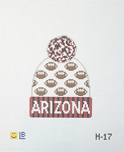 Lauren Bloch Designs Beanie - Arizona Cardinals Football Canvas