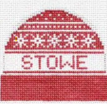 Hat Ornament - Stowe, Vermont