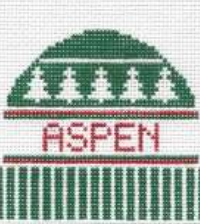 Hat Ornament - Aspen, Colorado