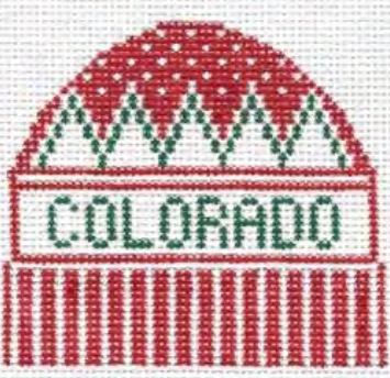 Hat Ornament - Colorado