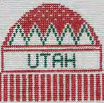 Hat Ornament - Utah