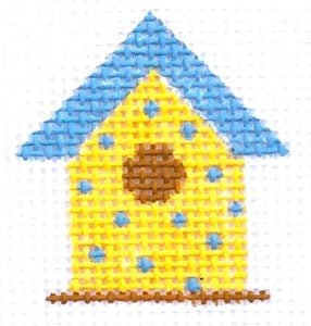 Mini - Polka Dot Birdhouse