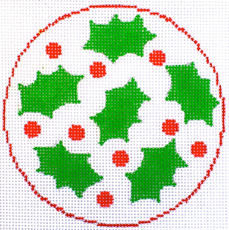Holly Leaf Coaster/Ornament