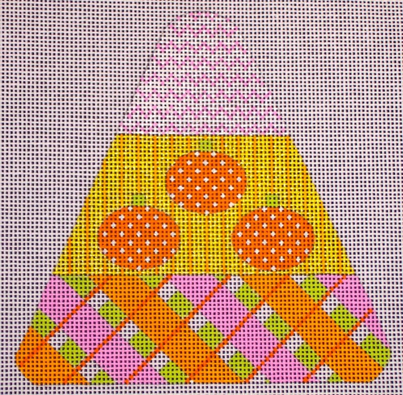 Candy Corn - Pumpkin Plaid